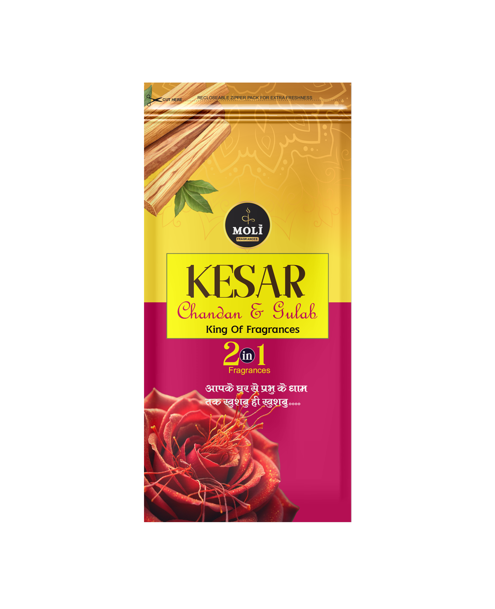 Kesar Chandan & Gulab